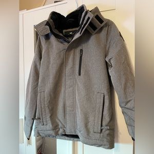 All weather gray Hollister jacket new